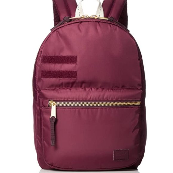 Men's red backpack